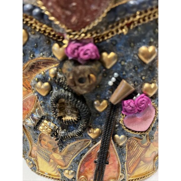 Mary Francis Embellished Mini Bag with Angel Motif - Picture 11 of 16